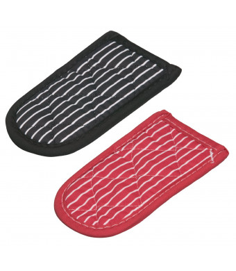 Lodge Striped Hot Handle Holders/Mitts, Set of 2