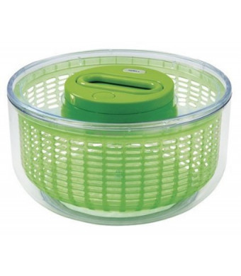 Zyliss Easy Spin Salad Spinner, Large, Green