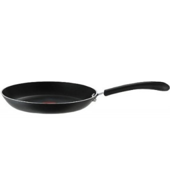 T-fal E93808 Professional Total Nonstick Oven Safe Thermo-Spot Heat Indicator Fry Pan / Saute Pan Dishwasher Safe Cookware, 12-Inch, Black