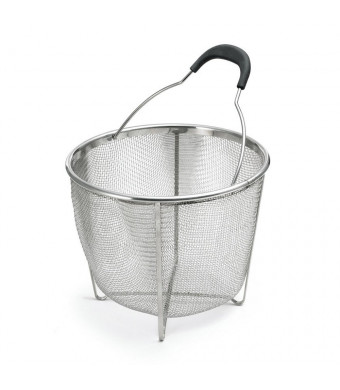 Polder Strainer/Steamer Basket, Stainless Steel