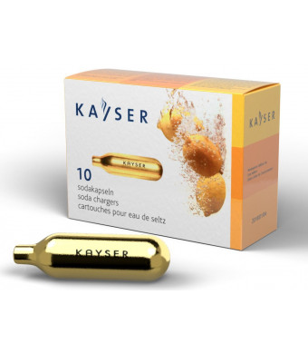 Kayser 10-Count CO2 Soda Chargers