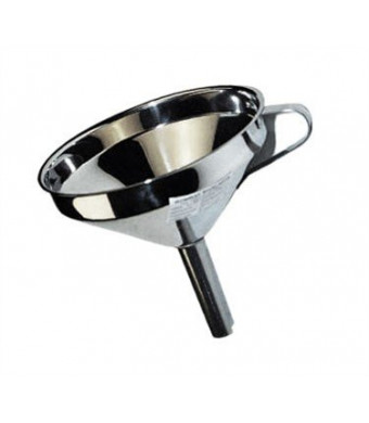 Winco SF-6 Stainless Steel Wide Mouth Funnel, 5.75-Inch