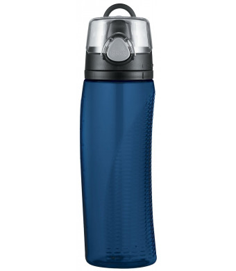 Thermos Nissan Intak Hydration Water Bottle with Meter, Blue