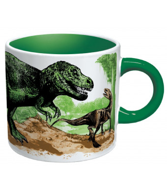 Disappearing Dinosaur Mug - Changes Magically Before Your Eyes