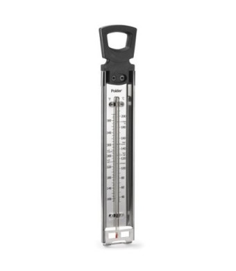 Polder THM-515 Candy/Jelly/Deep Fry Thermometer, Stainless Steel