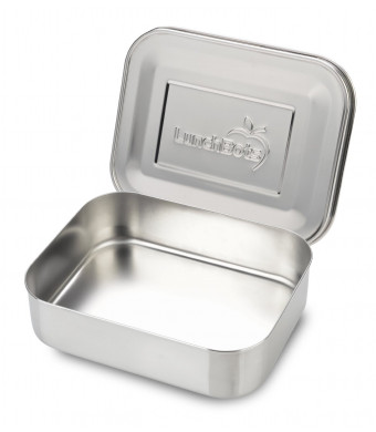 LunchBots Uno Stainless Steel Food Container, Stainless Steel