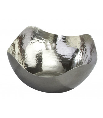 Elegance Hammered 6-Inch Stainless Steel Bowl