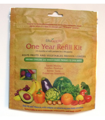 Bluapple One Year Refill Kit (Pack of 8)