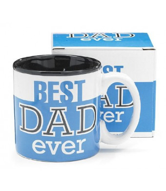 Best Dad Ever 13Oz Coffee Mug Great for Father's Day or Birthday - Blue