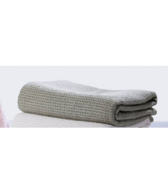 Fina Ultra Absorbent *Waffle Weave* Microfiber Bath Towel in Sage(29 X 55 Inches)