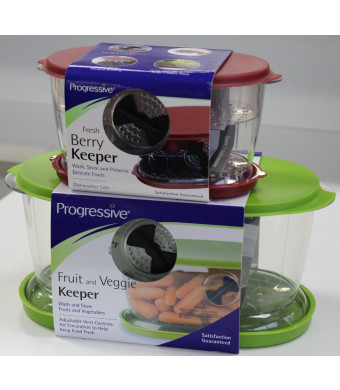 Progressive Berry Fruit and Veggie Keeper Set