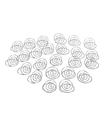 Darice VL12421SP Wedding Table Top Place Card Holder, 24-Pack
