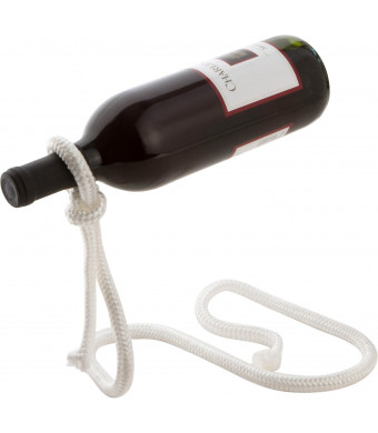 Trademark Innovations Lasso Rope Wine Bottle Holder - Balances Wine In the Air