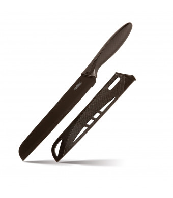 Zyliss 8.5-Inch Bread Knife, Black