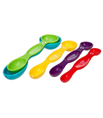 Prepworks From Progressive International BA-510 Snap Fit Measuring Spoons, Set of 5