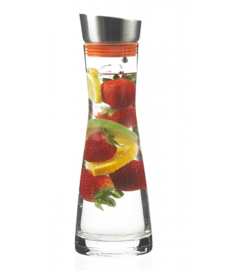 Grosche RIO Glass Water Pitcher and Drink Infuser 1000ml, 32 Oz.
