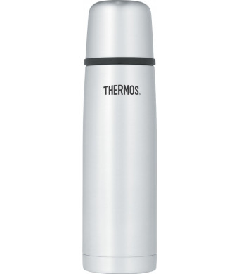 Thermos Vacuum Insulated 16 Ounce Compact Stainless Steel Beverage Bottle