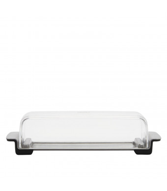 OXO Good Grips Butter Dish, Stainless Steel/Clear