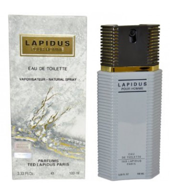 Lapidus By Ted Lapidus For Men. Eau De Toilette Spray 3.3 Ounces