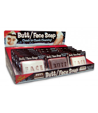 Butt Face Soap White/Brown 5.5oz ( for ages over 5 )