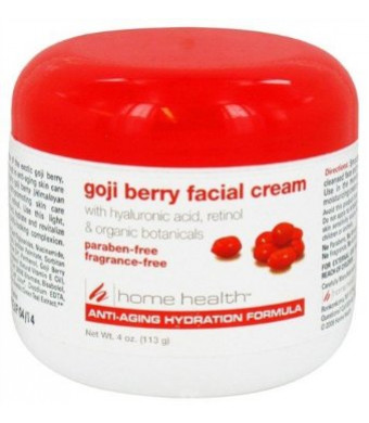 Home Health Goji Berry Fragrance-Free Facial Cream, 4 Ounce