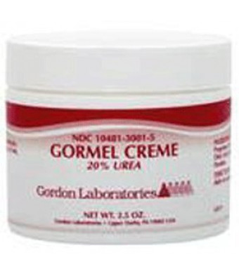 Gormel Creme with 20 Percent Urea by Gordon Labs - 2.5 Oz