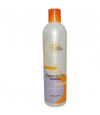 Shampoo-Fragrance Free Earth Science 12 oz Liquid