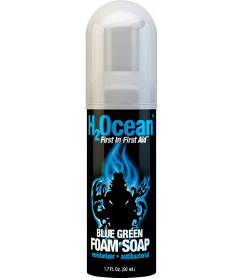 H2Ocean Blue Green Foam Soap, 1.7 Fluid Ounce