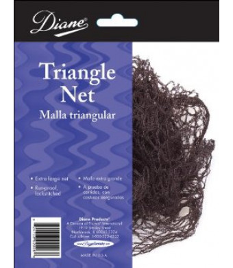 Diane Cotton Triangle Net, Black