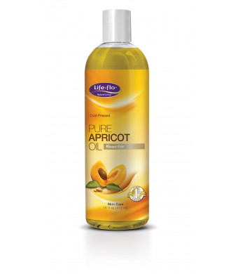 Life-Flo Oil, Pure Apricot, 16 Ounce