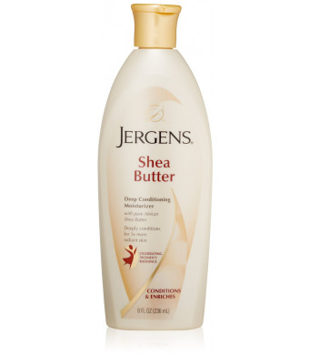 Jergens Shea Butter Lotion, 8 Ounce (Pack of 2)