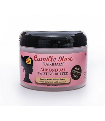 Camille Rose Naturals Almond Jai Twisting Butter, 8 Ounce