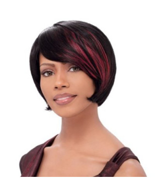 Sensationnel Bump Human Hair Wig - Vogue Crop-1B