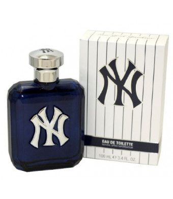 New York Yankees Fragrance Men's Eau De Toilette Spray, 3.4 Fluid Ounce