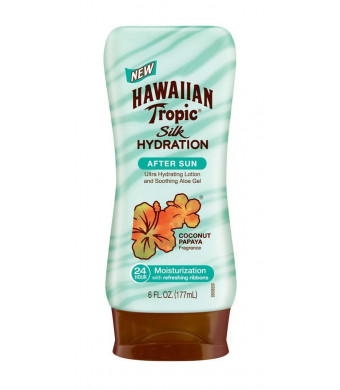 Hawaiian Tropic Silk Hydration After Sun Lotion, Coconut Papaya, 6 Ounce