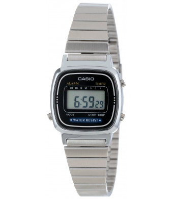 Casio Women's LA670WA-1 Daily Alarm Digital Watch