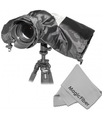 Altura Photo Professional Rain Cover for Large DSLR Cameras (Canon Nikon Sony Pentax Olympus Fuji) - Including CANON REBEL EOS T5i T4i T3i T3 T2i T1i