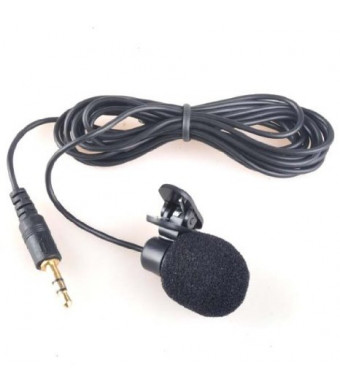 Neewer 3.5mm Hands Free Computer Clip on Mini Lapel Microphone (3X Lapel Microphone)