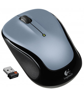 Logitech Wireless Mouse M325 with Designed-For-Web Scrolling - Light Silver