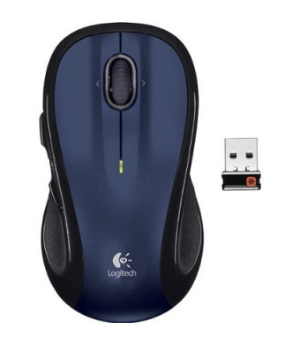 Logitech M510 Wireless Mouse, Blue (910-002533 )
