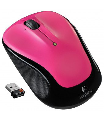 Logitech 910-003121 M325 Wireless Mouse for Web Scrolling - Brilliant Rose
