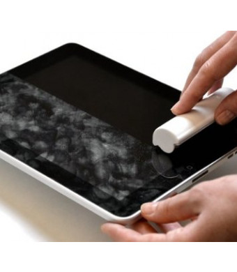 iRoller: A liquid free, reusable touch screen cleaner for the removal of oily fingerprints, smudges and bacteria from touchscreen devices.