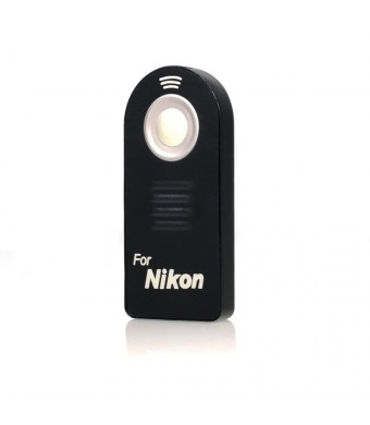 FotoTech ML-L3 Wireless Shutter Release Remote For Nikon D750, D5500, D5300, D610, D7200, D7100, D3300, D3000, D3200, D5200, D5100, D5000, D7000, D60