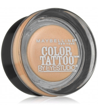 Maybelline New York Eye Studio Color Tattoo Metal 24 Hour Cream Gel Eyeshadow, Barely Branded, 0.14 Ounce