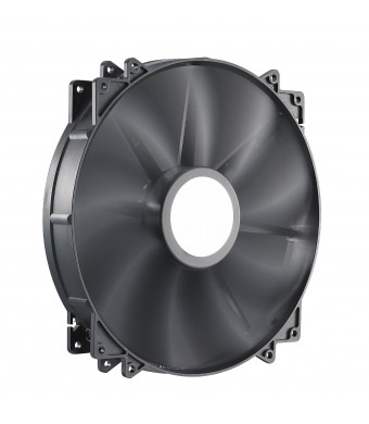Cooler Master MegaFlow 200 - Sleeve Bearing 200mm Silent Fan for Computer Cases (Black)