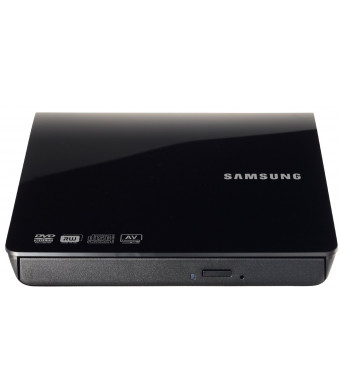 SAMSUNG TSST SE-208DB/TSBS 8X Slim DVD+/-RW Slim USB External Drive (Black)