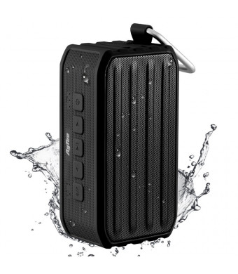 [Waterproof Speaker] Ayfee Ultra-Compact Portable Bluetooth 4.0 Speaker, Rugged IPX6 Outdoor/Shower NFC Wireless Bluetooth Speaker with 7W Powerful D