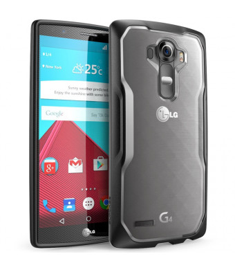 LG G4 Case, SUPCASE Unicorn Beetle Series Premium Hybrid Protective Clear Case for LG G4 2015 Release, Retail Package (Frost/Black)