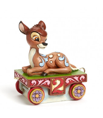 Jim Shore Disney Traditions Bambi Second 2 Birthday Mickeys Birthday Train Series