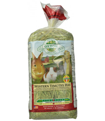 Oxbow Animal Health Western Timothy Hay for Pets, 15-Ounce